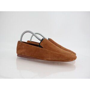 Vince Women's Devin-B Suede Slip-On Loafers Size 8 Brown Comfy Shoes